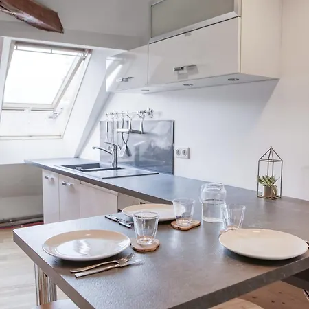 Là-haut - Wifi - Centre-ville Apartamento